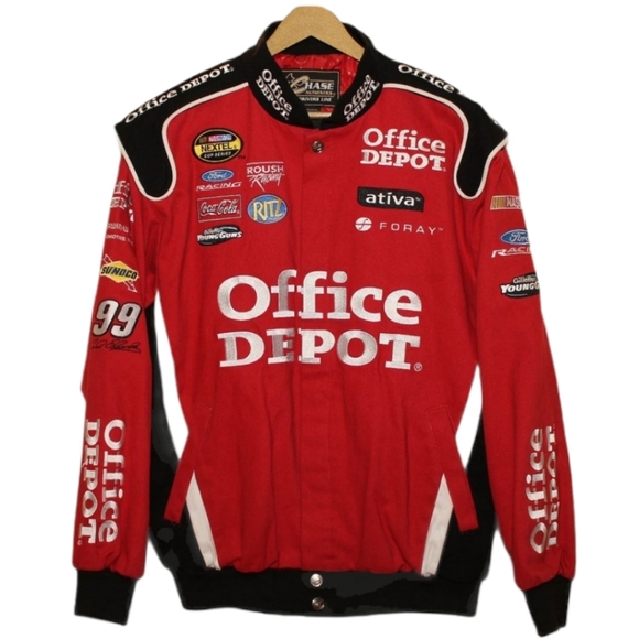 Office Depot Nascar Racing Carl Edwards Jacket NEW